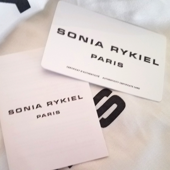 Sonia Rykiel New w/Tags. Linen Shoulder Bag - Picture 6 of 10